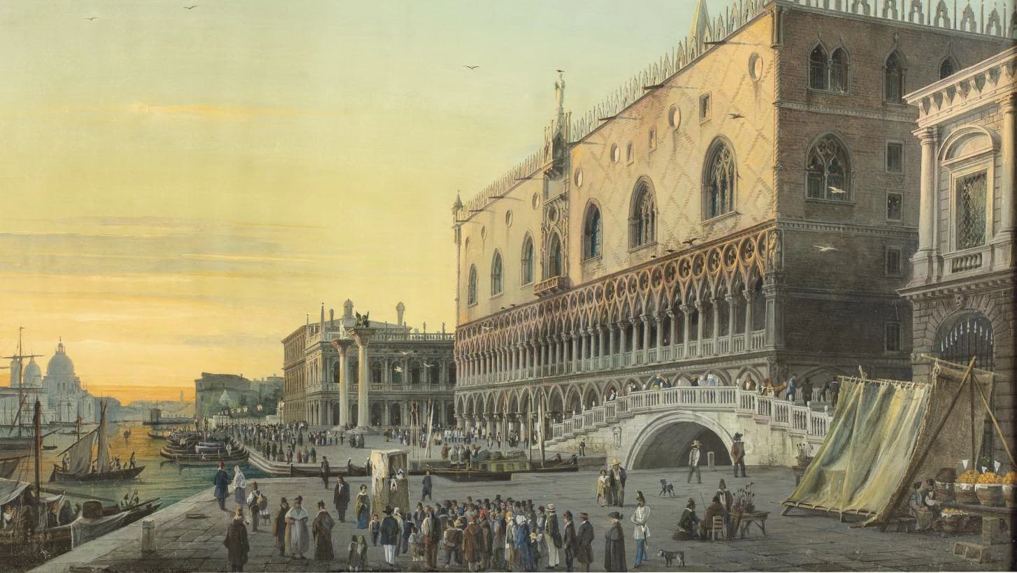 Palazzo Ducale al tramonto
